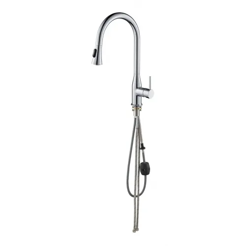 Timo. Смеситель для кухни с выдвижной лейкой Saona 2336/00FL Хром