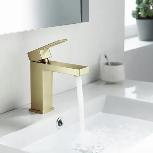 Timo. Смеситель для раковины Selene 2061/17F Золото матовое