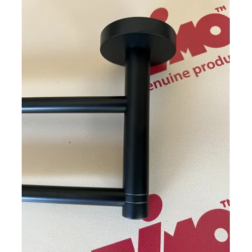 Timo. Полотенцедержатель двойной Saona 13056/03 Черный