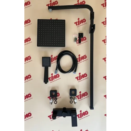 Timo. Душевая система Selene SX-1030/03 Черный