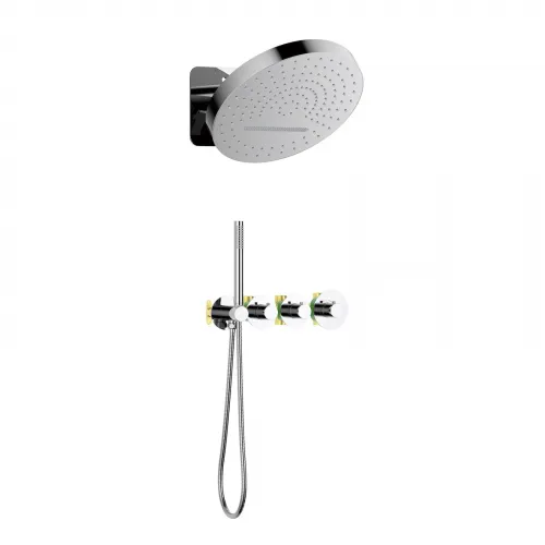 Timo. Душевая система встроенная с термостатом Saona SX-2329/00SM Хром