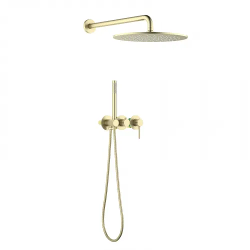 Timo. Душевая система встроенная Saona SX-2349/17SM Золото матовое