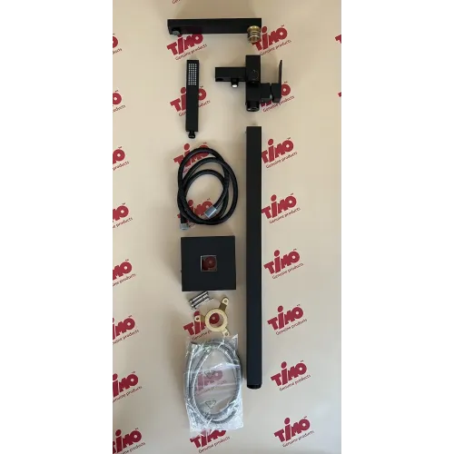 Timo. Смеситель напольный для ванны Selene 2200/03Y-CR Черный