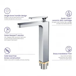 Timo. Смеситель для раковины-чаши Torne 4311/00F Хром