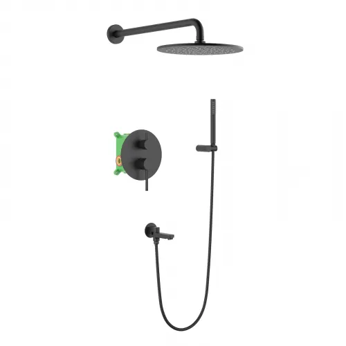 Timo. Душевая система встроенная Saona SX-2379/03SM Черный