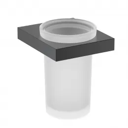 Timo. Стакан для зубных щеток Petruma 15233/03 Черный