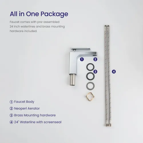 Timo. Смеситель для раковины Torne 4361/00F Хром