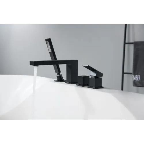 Timo. Смеситель для ванны врезной Selene 2130/03Y Черный