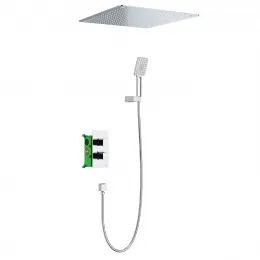 Timo. Душевая система встроенная с термостатом Petruma SX-5029/00SM Хром