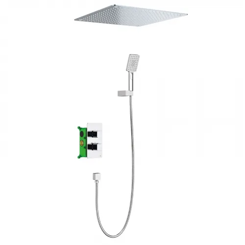 Timo. Душевая система встроенная с термостатом Petruma SX-5029/00SM Хром