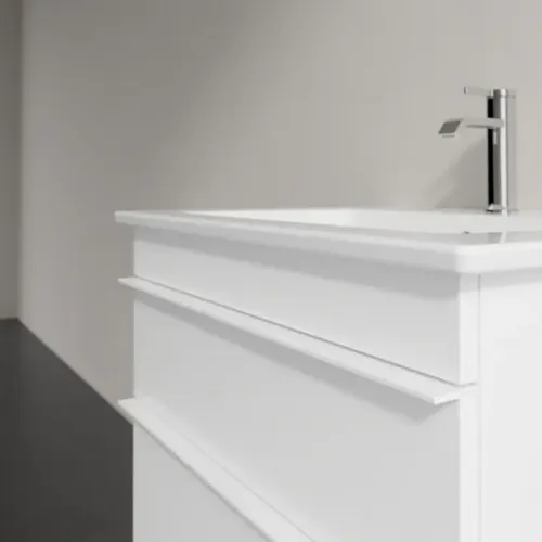Villeroy & Boch Venticello Тумба под раковину, 2 выдвижных ящика, 603 x 590 x 502 mm, Glossy White / Glossy White A92402DH