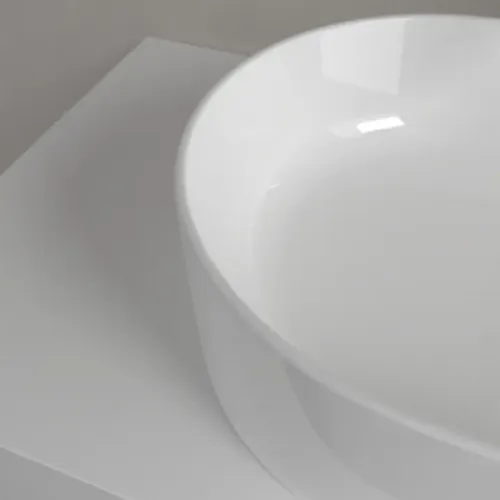 Villeroy & Boch Collaro Раковина для установки на столешницу, 560 x 360 x 145 mm, Альпийский белый, без перелива 4A195601