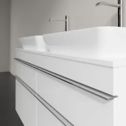 Villeroy & Boch Venticello Тумба под раковину, 4 выдвижных ящика, 1257 x 606 x 502 mm, Glossy White / Glossy White A94401DH
