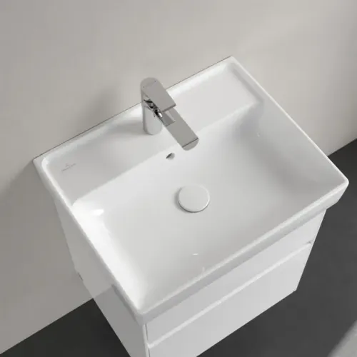 Villeroy & Boch Collaro Pаковина, 550 x 440 x 160 mm, Альпийский белый, с переливом 4A335501