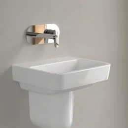 Villeroy & Boch O.novo Раковина компактная, 450 x 370 x 160 mm, Альпийский белый, без перелива 43444801