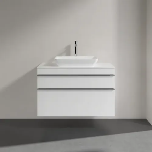 Villeroy & Boch Venticello Тумба под раковину, 2 выдвижных ящика, 957 x 606 x 502 mm, Glossy White / Glossy White A94101DH
