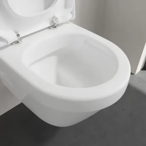 Villeroy & Boch Architectura Унитаз с открытым смывным краем Compact, настенный, Альпийский белый 4687R001