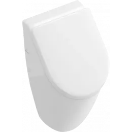 Villeroy & Boch Subway Писсуар, с отверстиями для крепежа крышки, Скрытый подвод воды, 285 x 315 mm, Альпийский белый CeramicPlus 751301R1