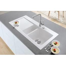 Villeroy & Boch Modern Steel Однорычажный смеситель для мойки Однорычажный смеситель для мойки, выкл Нержавеющая сталь, Сплошная нержавеющая сталь 966801LC