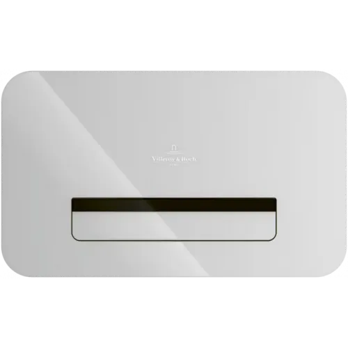 Villeroy & Boch ViConnect Системы ИНСТАЛЛЯЦИИ Kлавиша смыва viconnect 200G ProActive+, с подсветкой, Смыв с 2 объемами, Glass Glossy White 922311RE