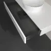 Villeroy & Boch Antao Тумба под раковину, с подсветкой, 1 выдвижной ящик, 1000 x 190 x 500 mm, лицевая поверхность без текстурированной отделки, Glossy White Lacquer / Glossy White Lacquer L09010GF