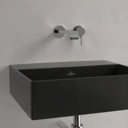 Villeroy & Boch Memento 2.0 Pаковина, 500 x 420 x 140 mm, Ebony CeramicPlus, без перелива, шлифованный 4A225FS5