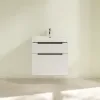 Villeroy & Boch Subway 2.0 Тумба под раковину, 2 выдвижных ящика, 637 x 590 x 454 mm, White Wood A91000E8