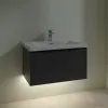 Villeroy & Boch Subway 3.0 Тумба под раковину, с подсветкой, 1 выдвижной ящик, 772 x 429 x 478 mm, Graphite C573L1VR