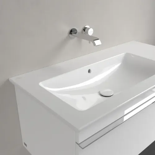 Villeroy & Boch Venticello Pаковина для установки на тумбу, 1000 x 500 x 170 mm, Альпийский белый, с переливом 4134L301