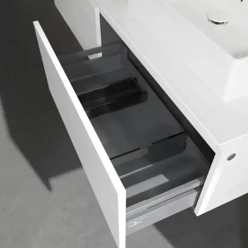 Villeroy & Boch Legato Тумба под раковину, 2 выдвижных ящика, 1600 x 380 x 500 mm, White Wood / White Wood B67400E8