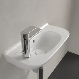 Villeroy & Boch O.novo Раковина компактная, 500 x 250 x 175 mm, Альпийский белый, с переливом 53615401