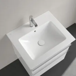Villeroy & Boch Venticello Pаковина, 600 x 505 x 165 mm, Альпийский белый CeramicPlus, с переливом 412460R1