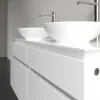 Villeroy & Boch Legato Тумба под раковину, с подсветкой, 4 выдвижных ящика, 1200 x 550 x 500 mm, Glossy White / Glossy White B584L0DH