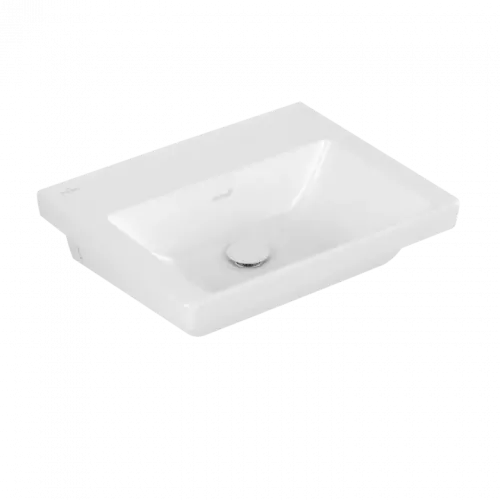 Villeroy & Boch Subway 3.0 Pаковина, 550 x 440 x 165 mm, Альпийский белый, без перелива 4A70F601