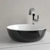Villeroy & Boch Artis Раковина для установки на столешницу, 430 x 430 x 130 mm, Coal Black (коул блэк), без перелива, нешлифованный, 417943BCT8