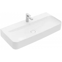 Villeroy & Boch Finion Pаковина, 1000 x 470 x 165 mm, Альпийский белый CeramicPlus, без перелива 4168A2R1