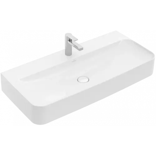 Villeroy & Boch Finion Pаковина, 1000 x 470 x 165 mm, Альпийский белый CeramicPlus, без перелива 4168A2R1