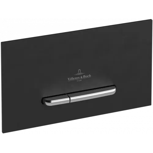 Villeroy & Boch ViConnect Системы ИНСТАЛЛЯЦИИ Kлавиша смыва viconnect 300S, Смыв с 2 объемами, Black Matt 922169AN