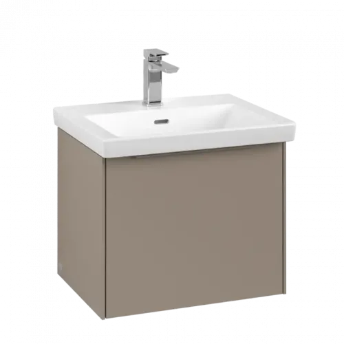 Villeroy & Boch Subway 3.0 Тумба под раковину, 1 выдвижной ящик, 523 x 429 x 448 mm, Taupe C57902VM