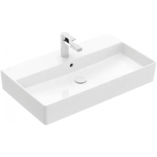 Villeroy & Boch Memento 2.0 Pаковина, 800 x 470 x 140 mm, Альпийский белый CeramicPlus, с переливом 4A2280R1