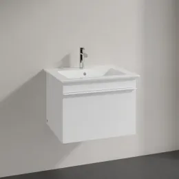 Villeroy & Boch Venticello Тумба под раковину, 1 выдвижной ящик, 553 x 420 x 502 mm, Glossy White / Glossy White A93202DH