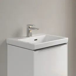 Villeroy & Boch Subway 3.0 Раковина компактная, 500 x 400 x 145 mm, Альпийский белый CeramicPlus, с переливом 4370FFR1