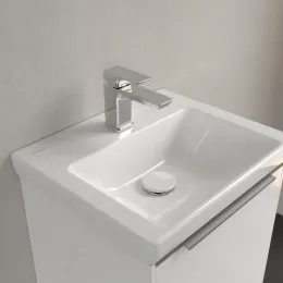 Villeroy & Boch Subway 3.0 Раковина компактная, 450 x 370 x 145 mm, Альпийский белый, без перелива 4370FL01