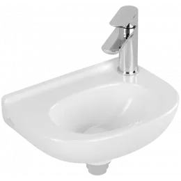 Villeroy & Boch O.novo Раковина компактная, 360 x 270 x 160 mm, Альпийский белый, без перелива 53603701