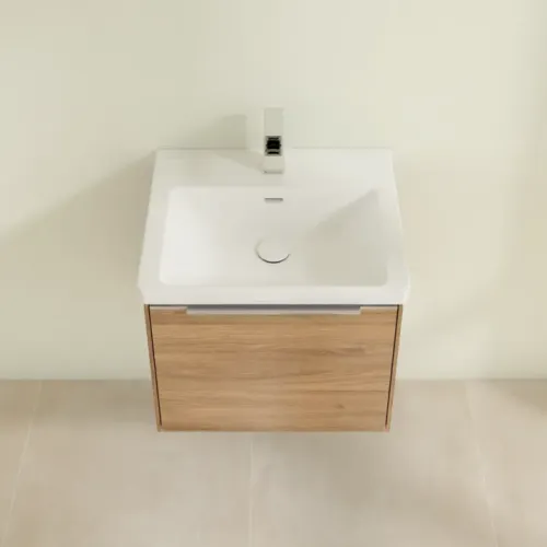 Villeroy & Boch Subway 3.0 Тумба под раковину, 1 выдвижной ящик, 523 x 429 x 448 mm, Oak Kansas C57900RH
