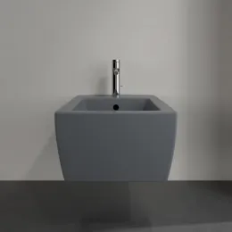 Villeroy & Boch Memento 2.0 Биде, настенный, 375 x 560 mm, Graphite CeramicPlus 443300I4