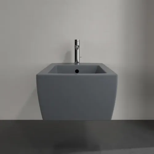 Villeroy & Boch Memento 2.0 Биде, настенный, 375 x 560 mm, Graphite CeramicPlus 443300I4