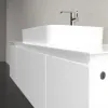Villeroy & Boch Legato Тумба под раковину, с подсветкой, 3 выдвижных ящика, 1200 x 380 x 500 mm, Glossy White / Glossy White B757L0DH