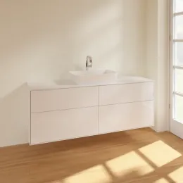 Villeroy & Boch Finion Тумба под раковину, 4 выдвижных ящика, 1600 x 603 x 501 mm, Glossy White Lacquer F85100GF