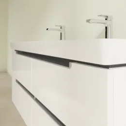 Villeroy & Boch Subway 2.0 Тумба под раковину, 4 выдвижных ящика, 1287 x 520 x 449 mm, Glossy White A69900DH